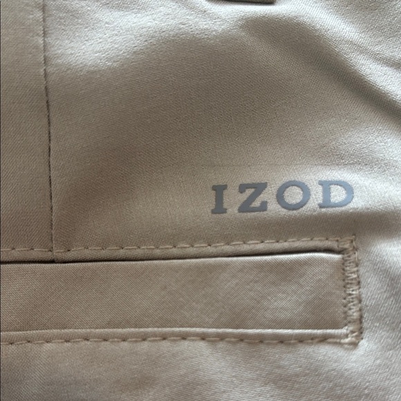🦸♂️Big & Tall- Izod 52” Golf Flat Front Shorts - Tan - Picture 4 of 4